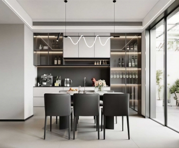 Modern Dining Room-ID:702583075