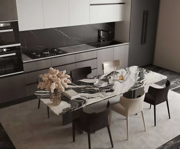 Modern Dining Room-ID:689348946