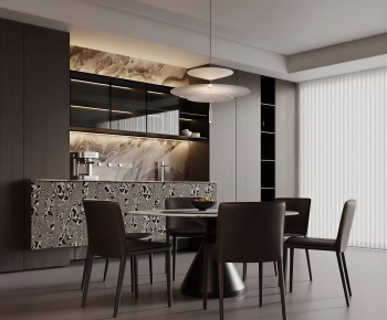 Modern Dining Room-ID:716847901