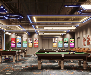 Modern Billiard Room-ID:804810056