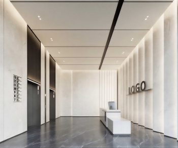 Modern Office Reception Desk-ID:251276024