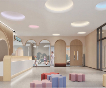 Modern Kindergarten Hall-ID:913846974