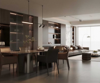 Modern Dining Room-ID:682348974