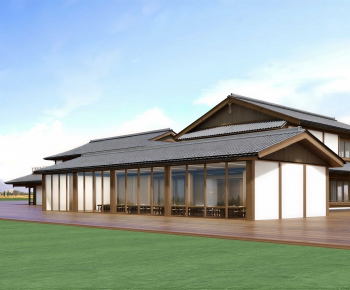 New Chinese Style Appearance Of Commercial Building-ID:498140104