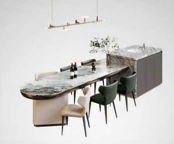 Modern Dining Table And Chairs-ID:538789033