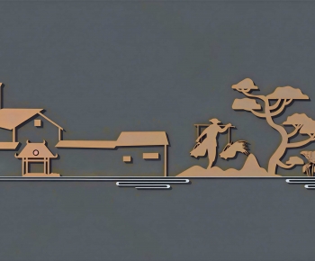 Chinese Style Wall Decoration-ID:394910109