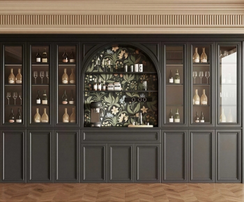 French Style Wine Cabinet-ID:851509095