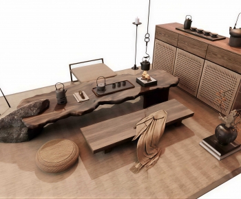 Modern Tea Tables And Chairs-ID:615773925