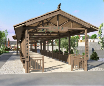 New Chinese Style Gallery Frame-ID:850223067