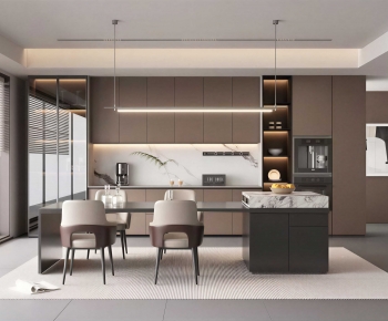 Modern Dining Room-ID:790424112
