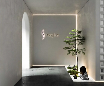 Modern Plant Landscaping-ID:741223108