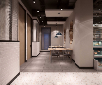 Modern Barbecue Restaurant-ID:102660899