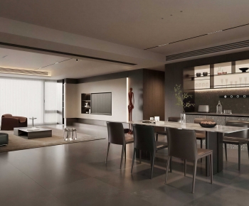Modern A Living Room-ID:446008921