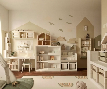 Modern Children's Room Activity Room-ID:814584974