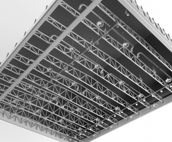 Modern Suspended Ceiling-ID:439132937