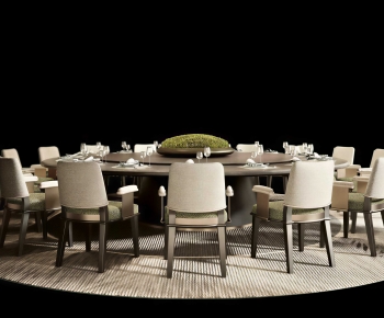Modern Dining Table And Chairs-ID:626157051