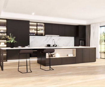 Modern Open Kitchen-ID:321887971