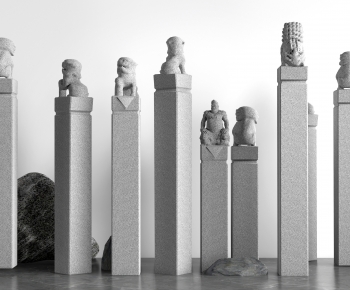 New Chinese Style Sculpture-ID:566601998