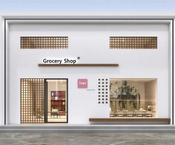 Modern Facade Element-ID:400588998