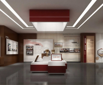 Modern Exhibition Hall-ID:121891987