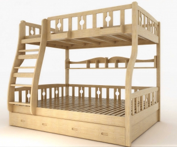 Modern Bunk Bed-ID:121927989