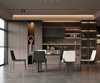 Modern Dining Room-ID:878961147