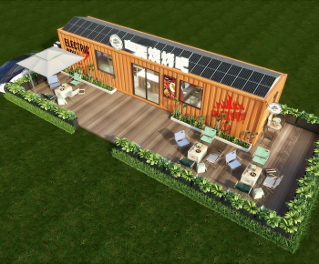 Modern Appearance Of Commercial Building-ID:994657042
