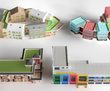 Modern School Building-ID:948834903