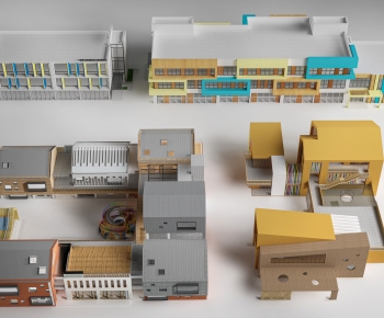 Modern School Building-ID:892395974