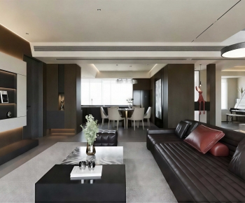 Modern A Living Room-ID:983158113
