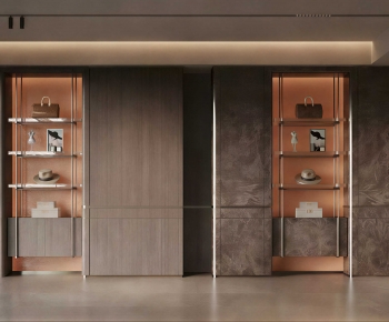 Modern Clothes Storage Area-ID:850646975