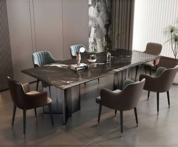 Modern Dining Table And Chairs-ID:221667053