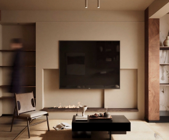 Modern A Living Room-ID:287650116
