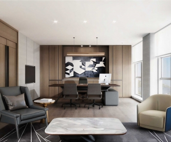 Modern Manager's Office-ID:880693914