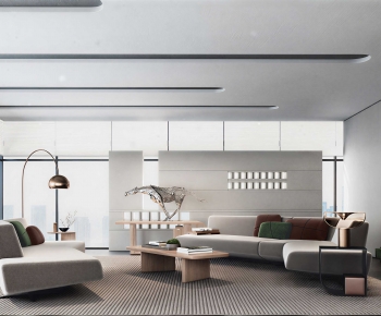 Modern Office Living Room-ID:771740919