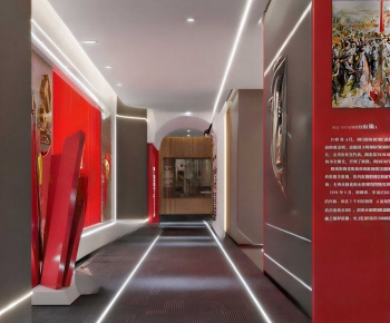 New Chinese Style Office Aisle-ID:944847119
