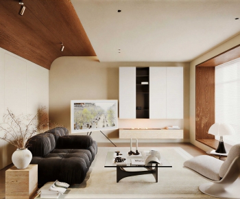 Modern A Living Room-ID:651689055