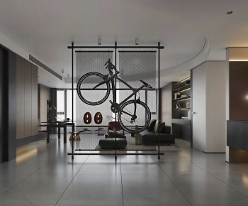 Modern A Living Room-ID:988030486