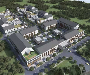 Chinese Style Architectural Bird's-eye View Planning-ID:307225945