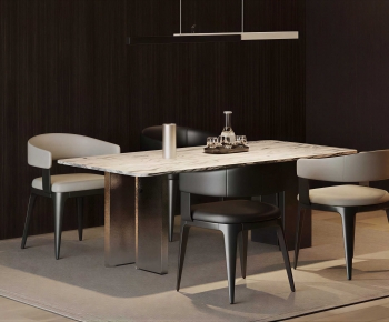Modern Dining Table And Chairs-ID:991420032