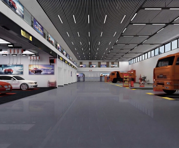 Modern Automobile Repair Shop-ID:891032932