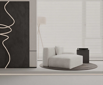 Modern Single Sofa-ID:566342122