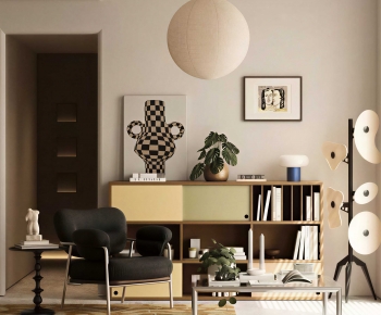 Modern A Living Room-ID:388036011