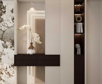 Modern Entrance Cabinet-ID:836168054