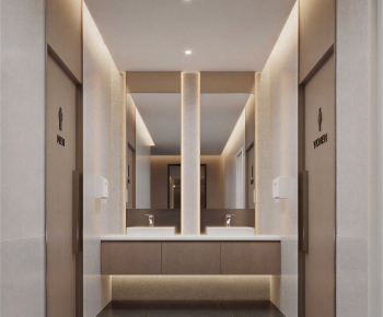 Modern Public Toilet-ID:769567971