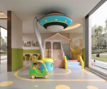 Modern Kindergarten Classrooms-ID:383344895