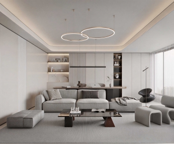 Modern A Living Room-ID:319493063