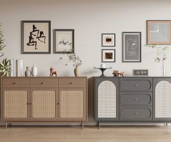 Modern Entrance Cabinet-ID:834003931