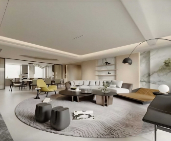 Modern A Living Room-ID:453964951