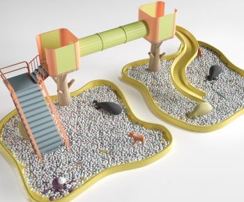 Modern Equipment For Children-ID:605775128